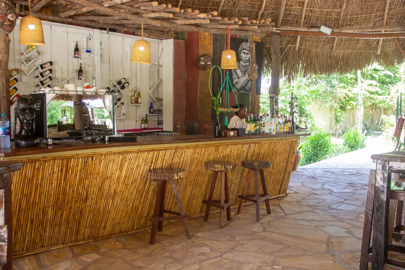 Bar under the thatch
