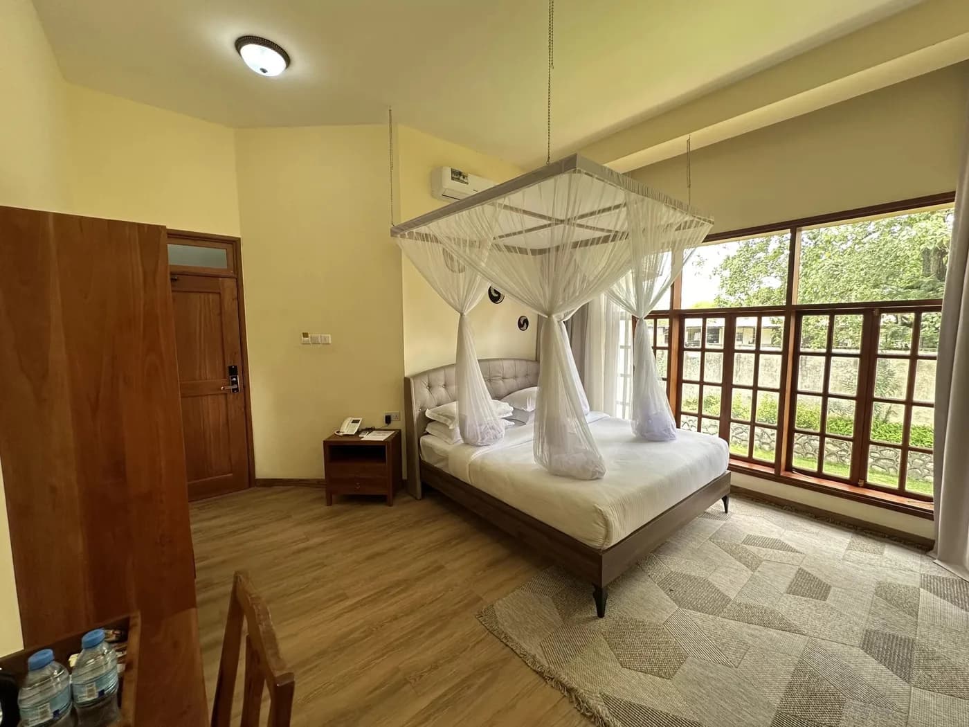 Room with garden views