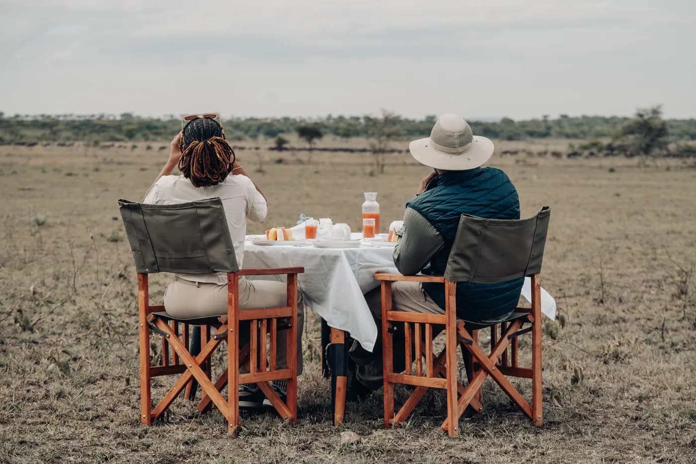 Bush breakfast for two