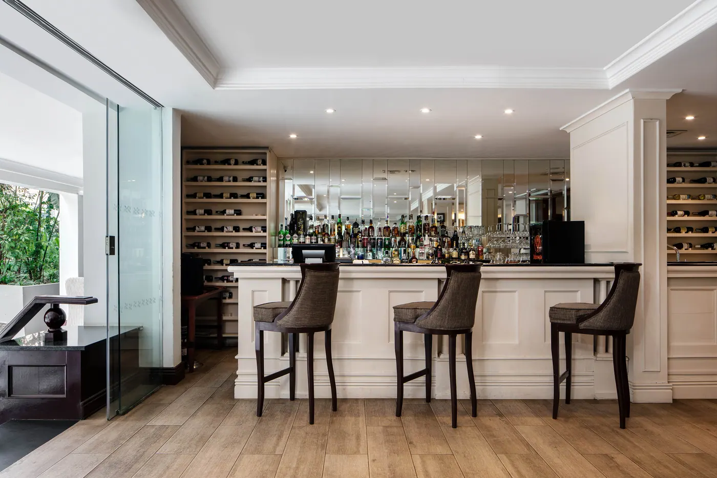 The bar