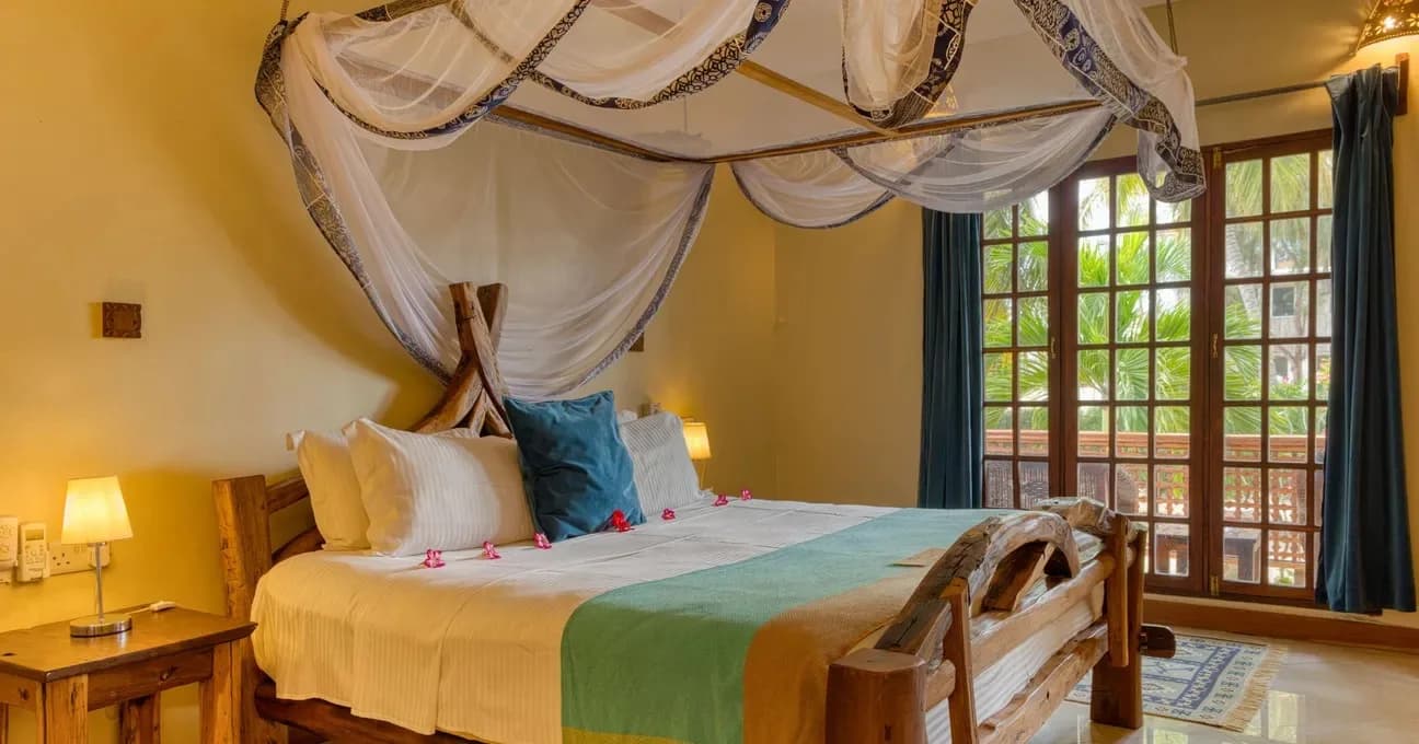 Room with Zanzibari furniture