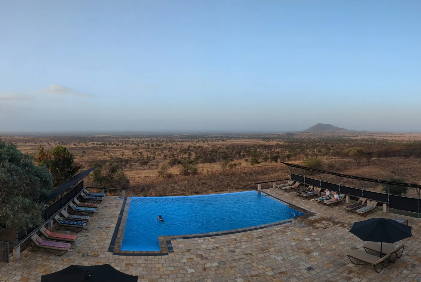 Pool above the plains