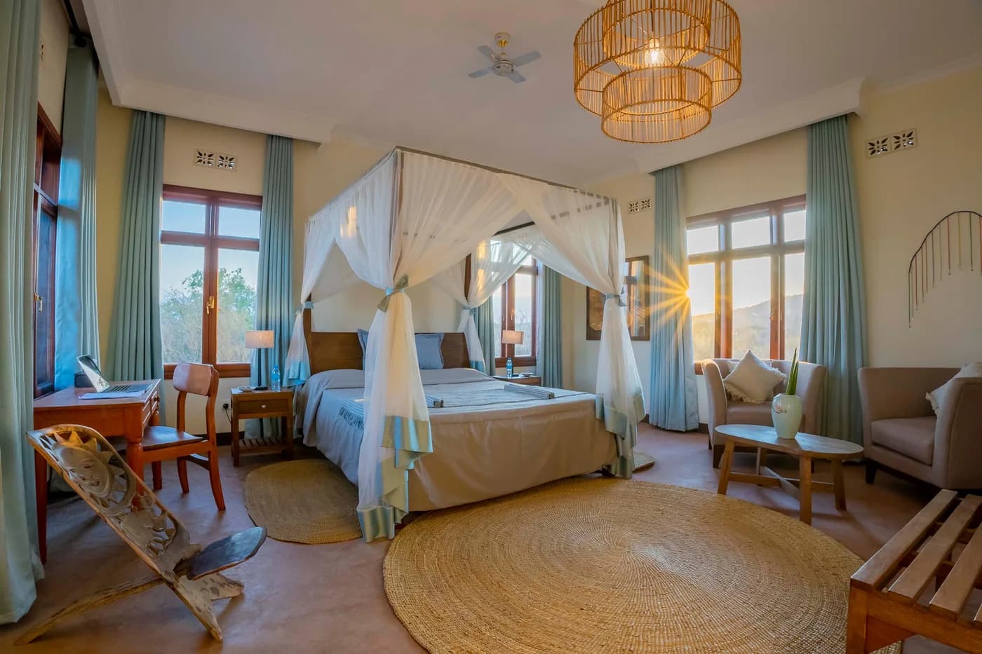 Room with a sitting area
