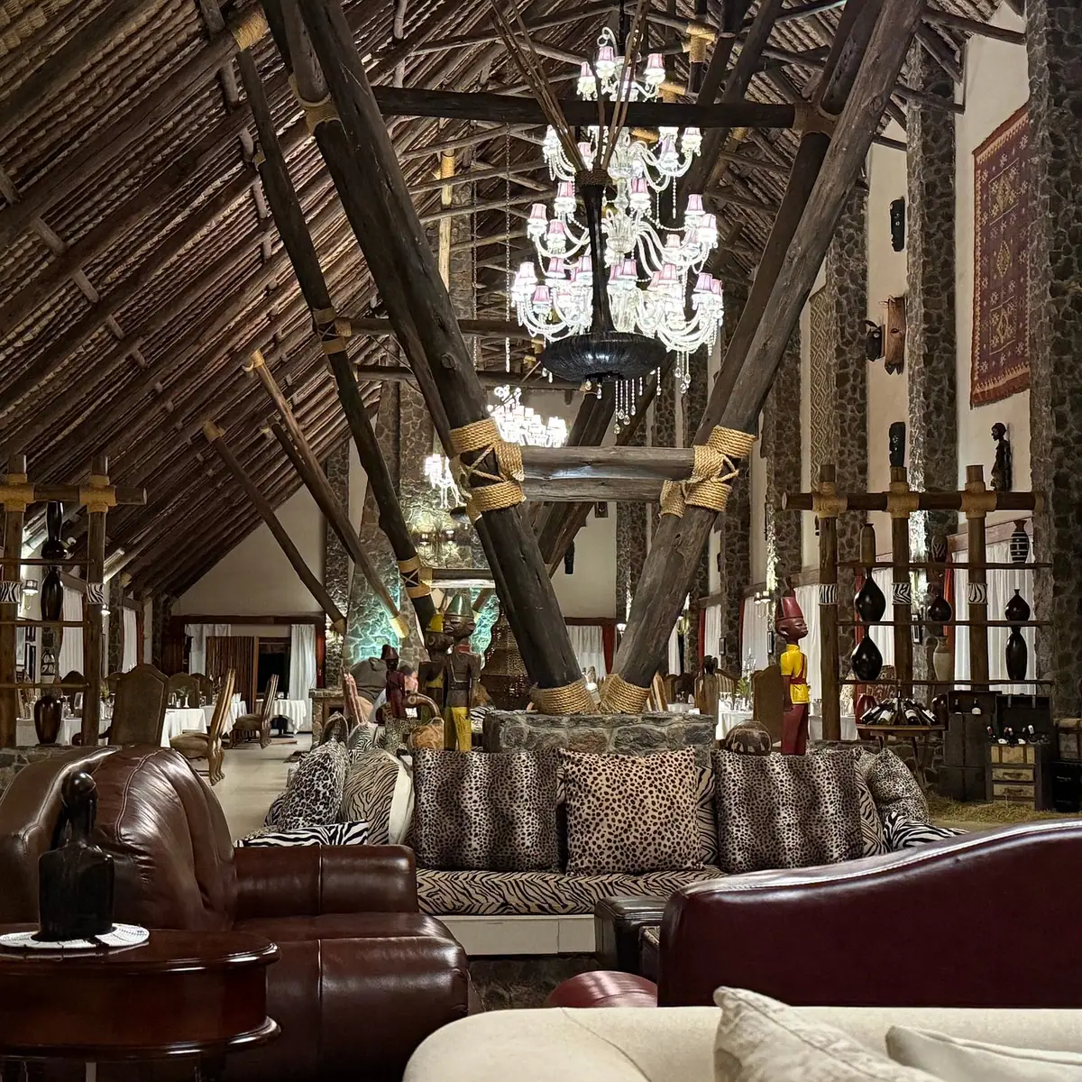 Lounge beneath the thatch
