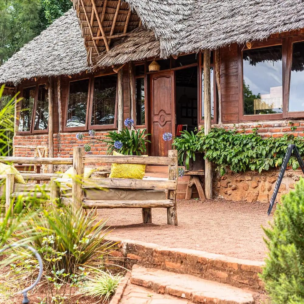 Cottage and its veranda