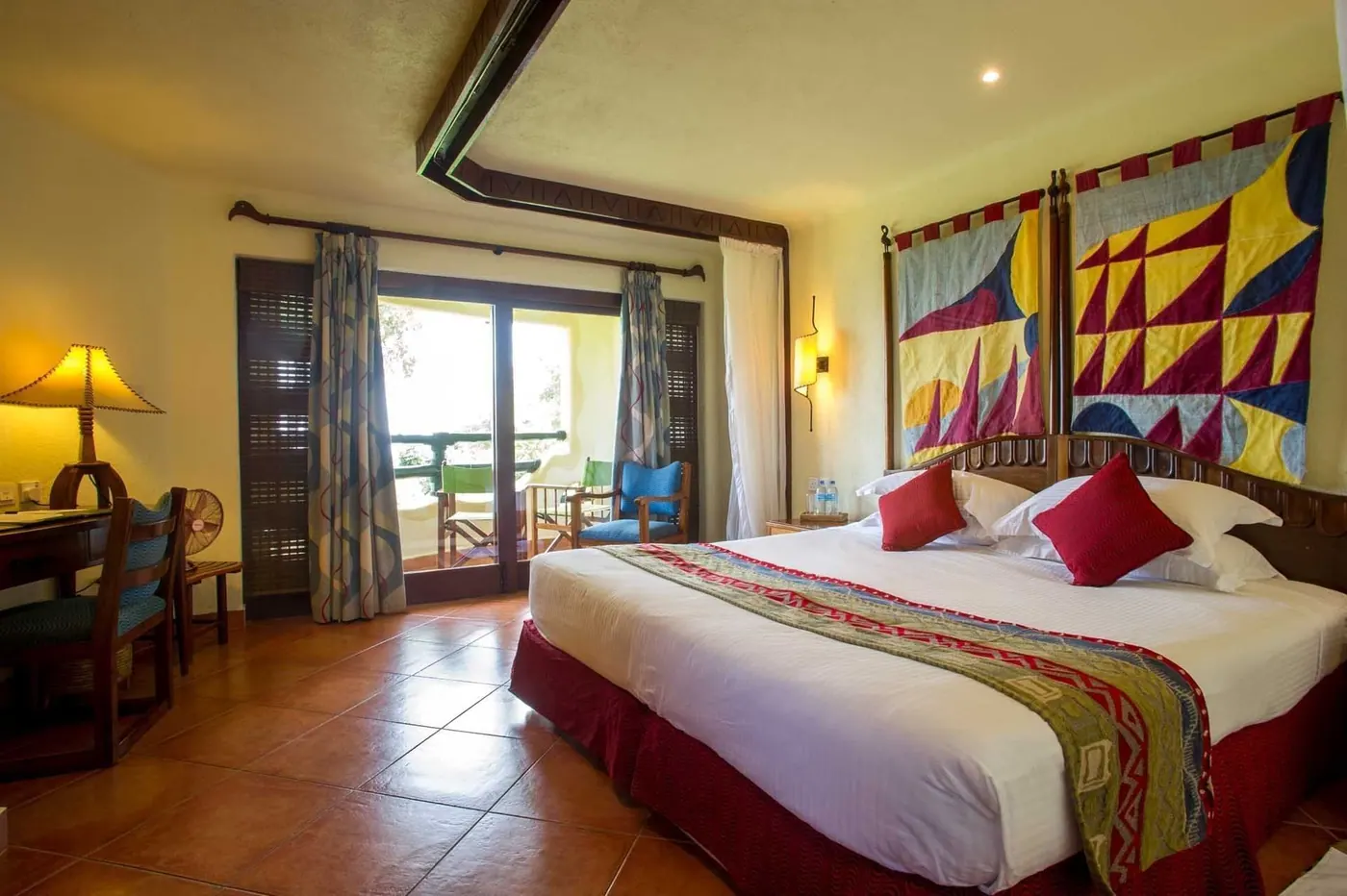 Room and balcony
