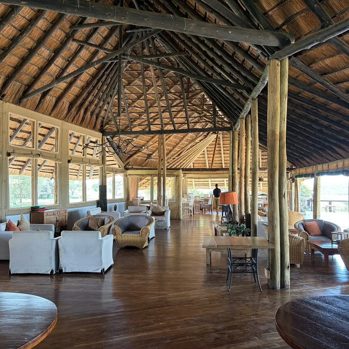 Lounge under the thatch