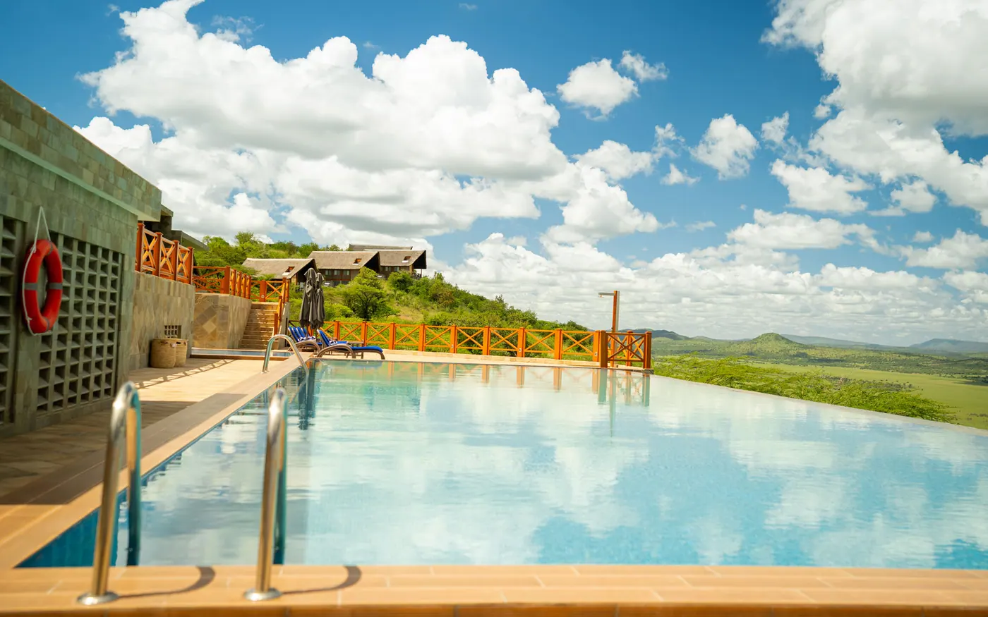 Pool and its deck
