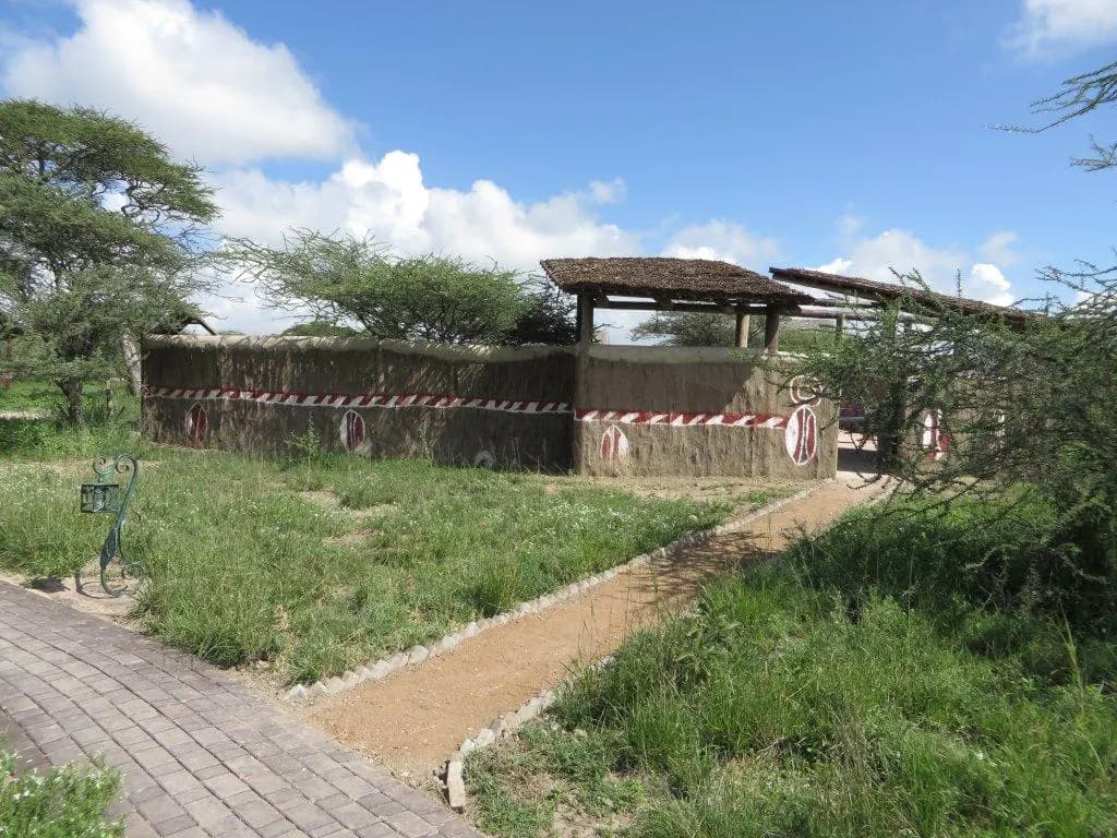 Pathway through the camp