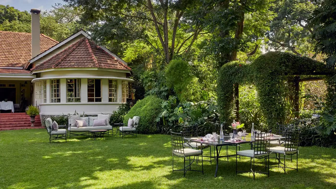 Tea in the garden