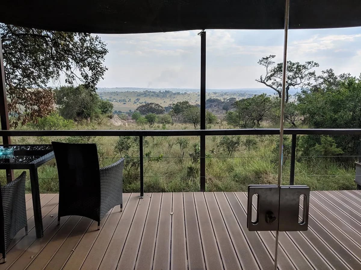Deck above the plains