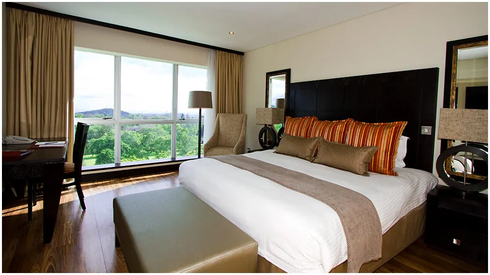 Room overlooking the gardens