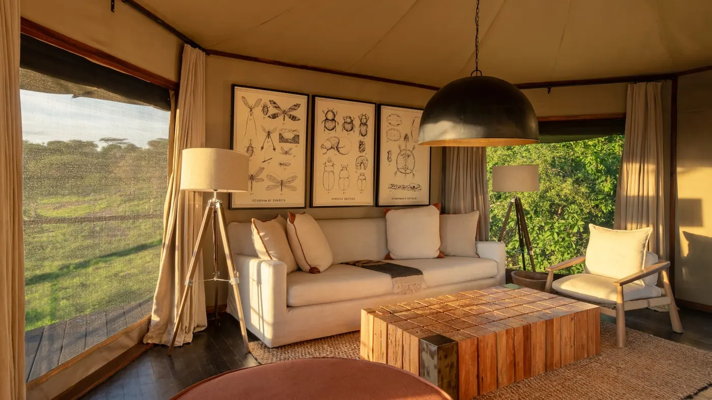 Suite sitting room