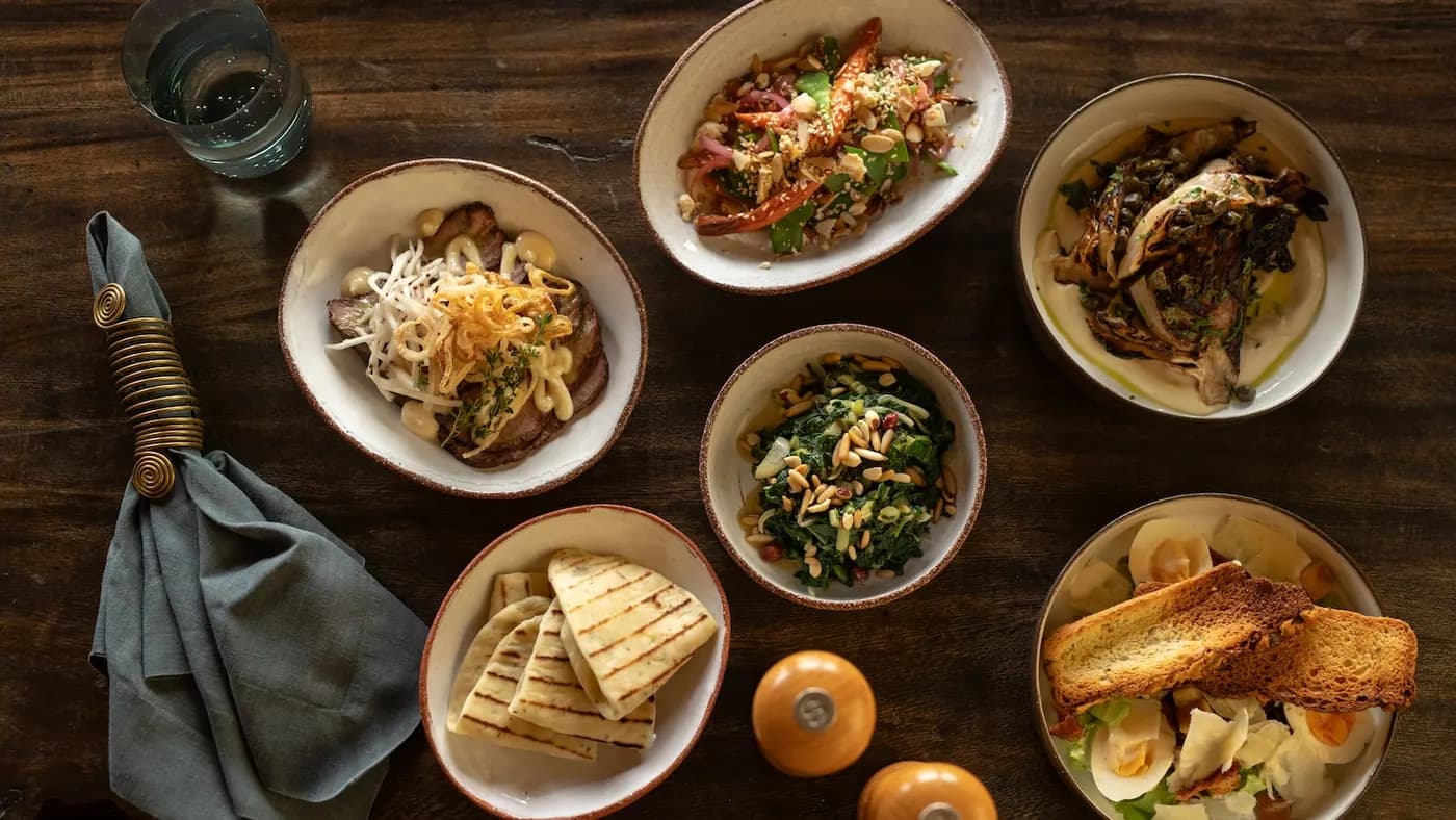 Dishes served family style