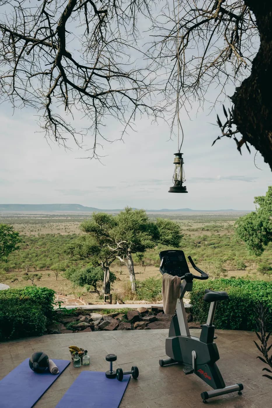 Lantern hung above the plains