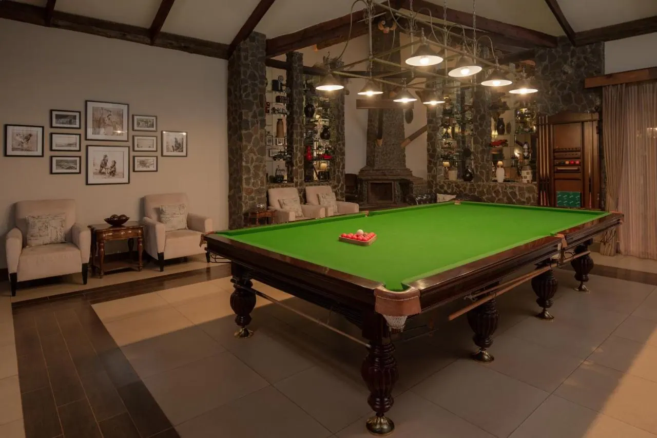 The billiard room
