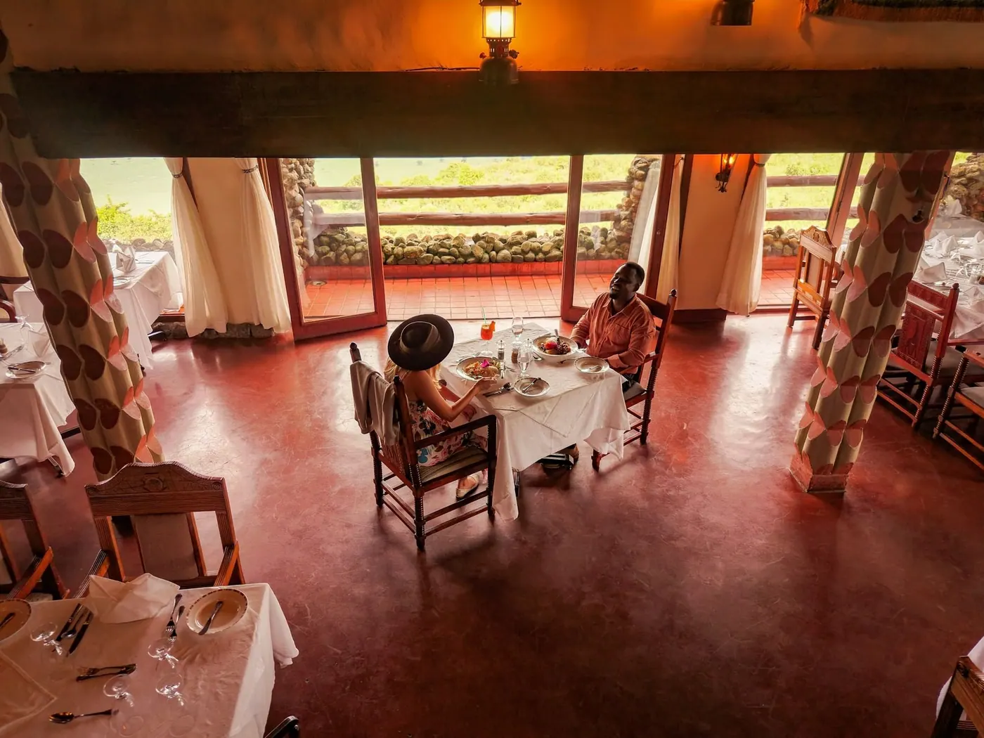 Breakfast by the window
