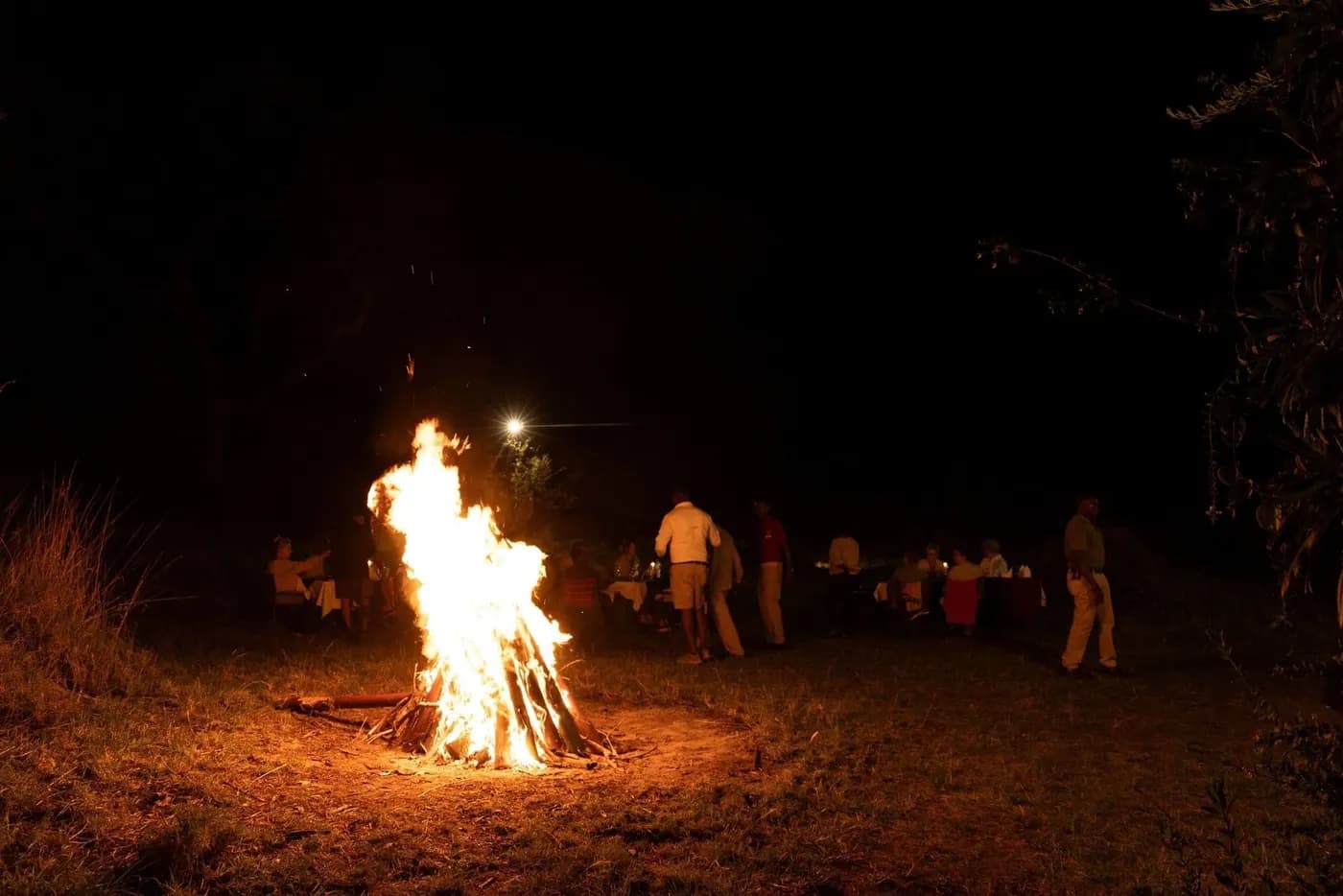 Bonfire on the rim