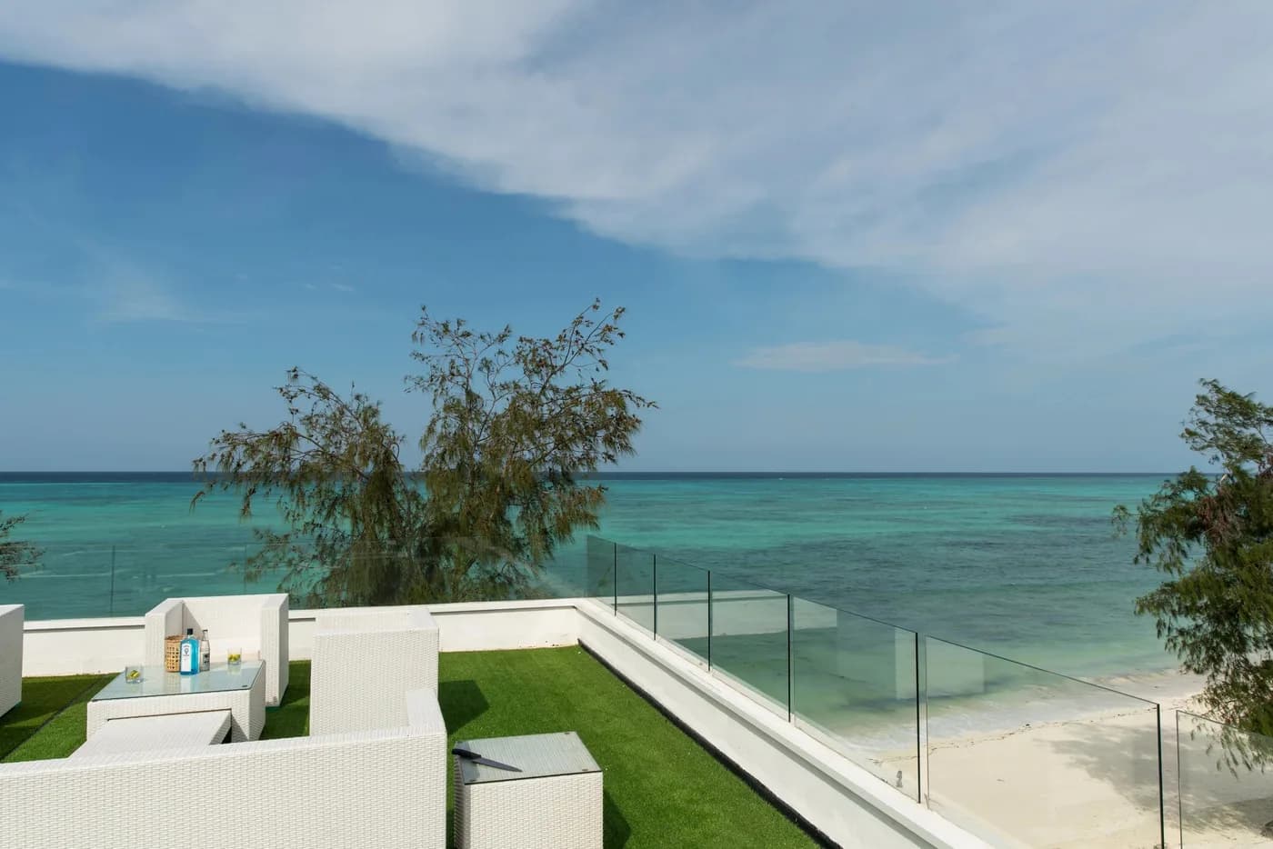 Ocean view from a terrace