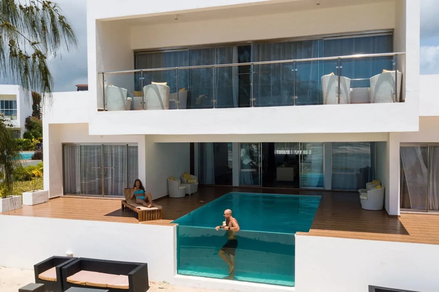 Presidential Villa plunge pool