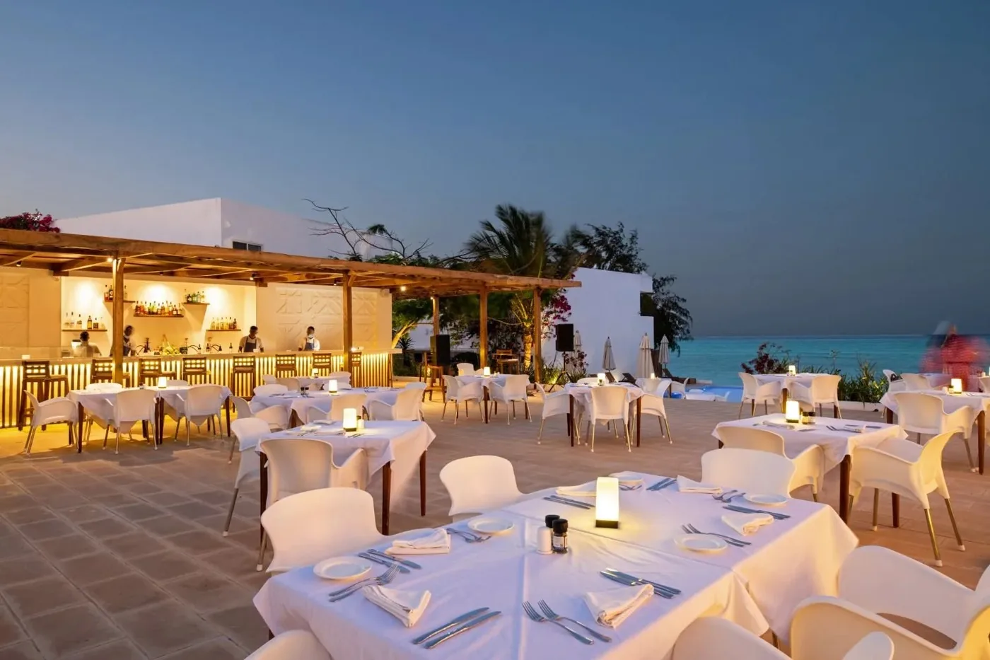 Dinner on the terrace