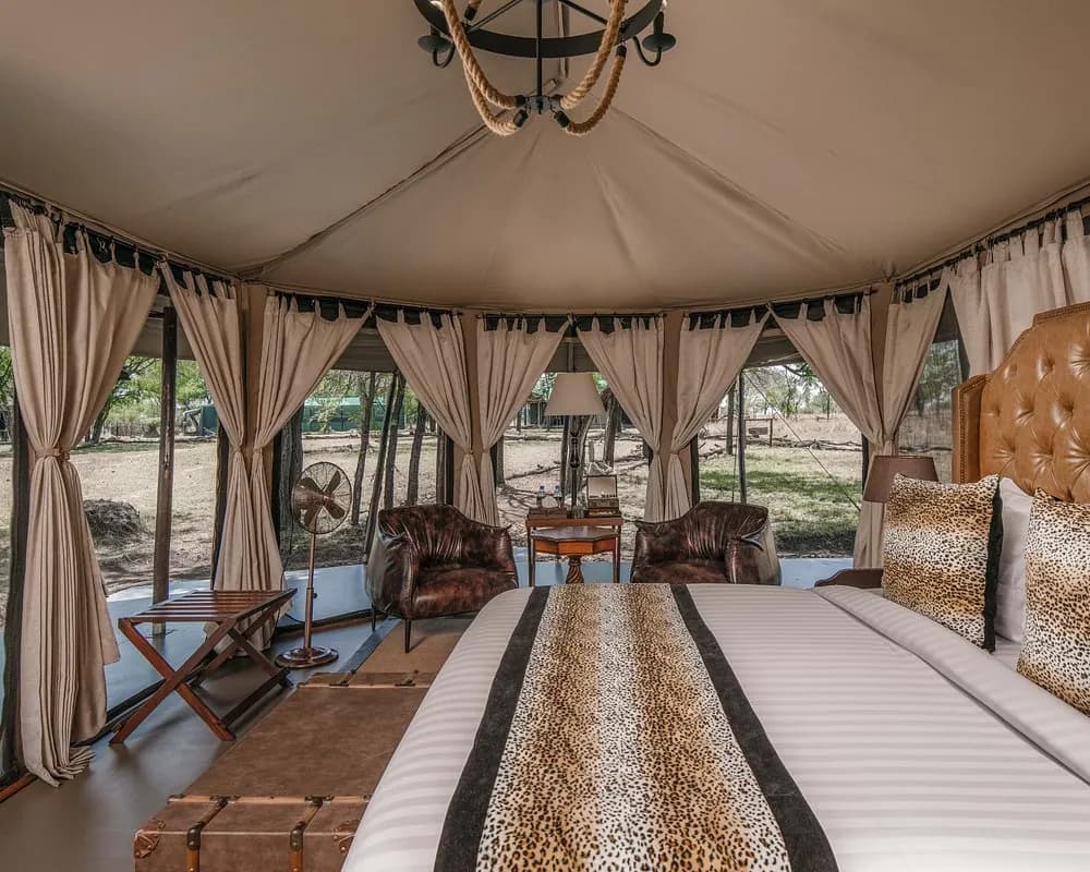 The tented suite