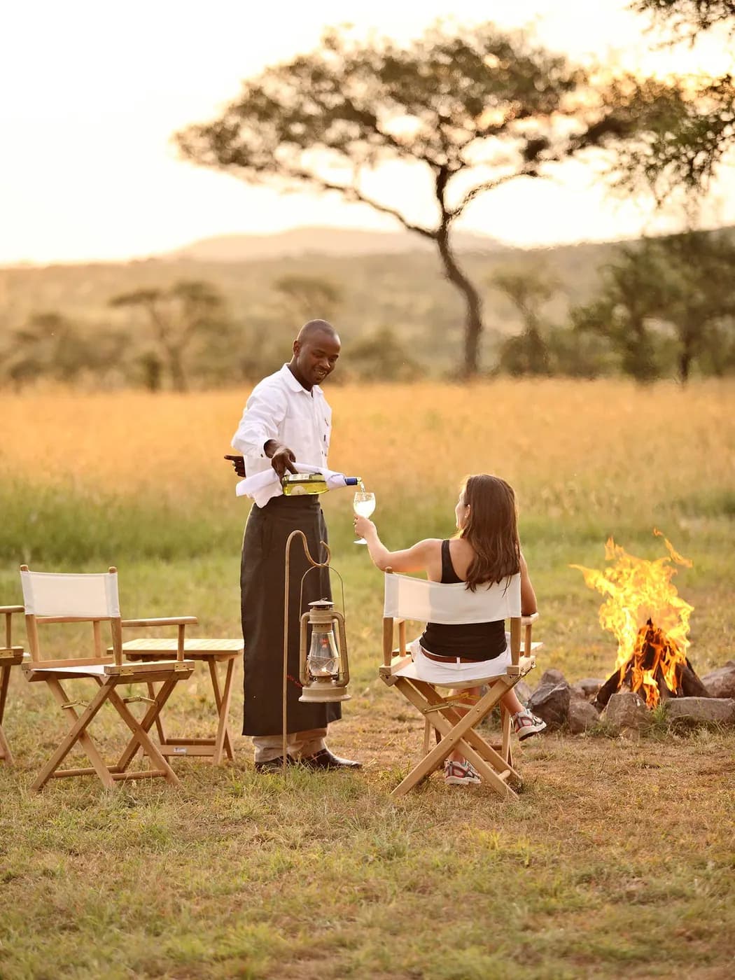 Served beside the fire