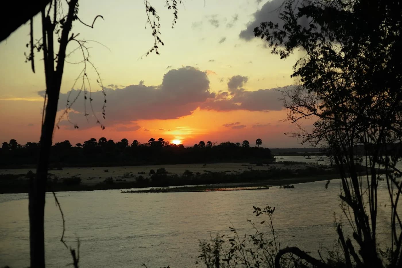 Sunset over the Rufiji