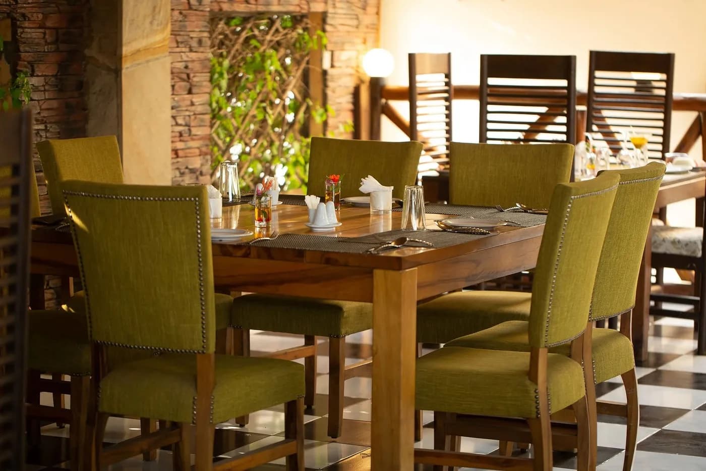 The restaurant