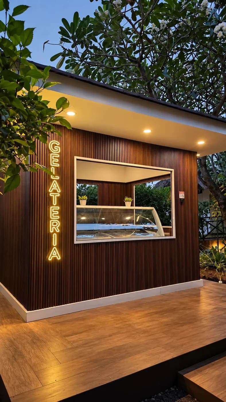 The gelateria