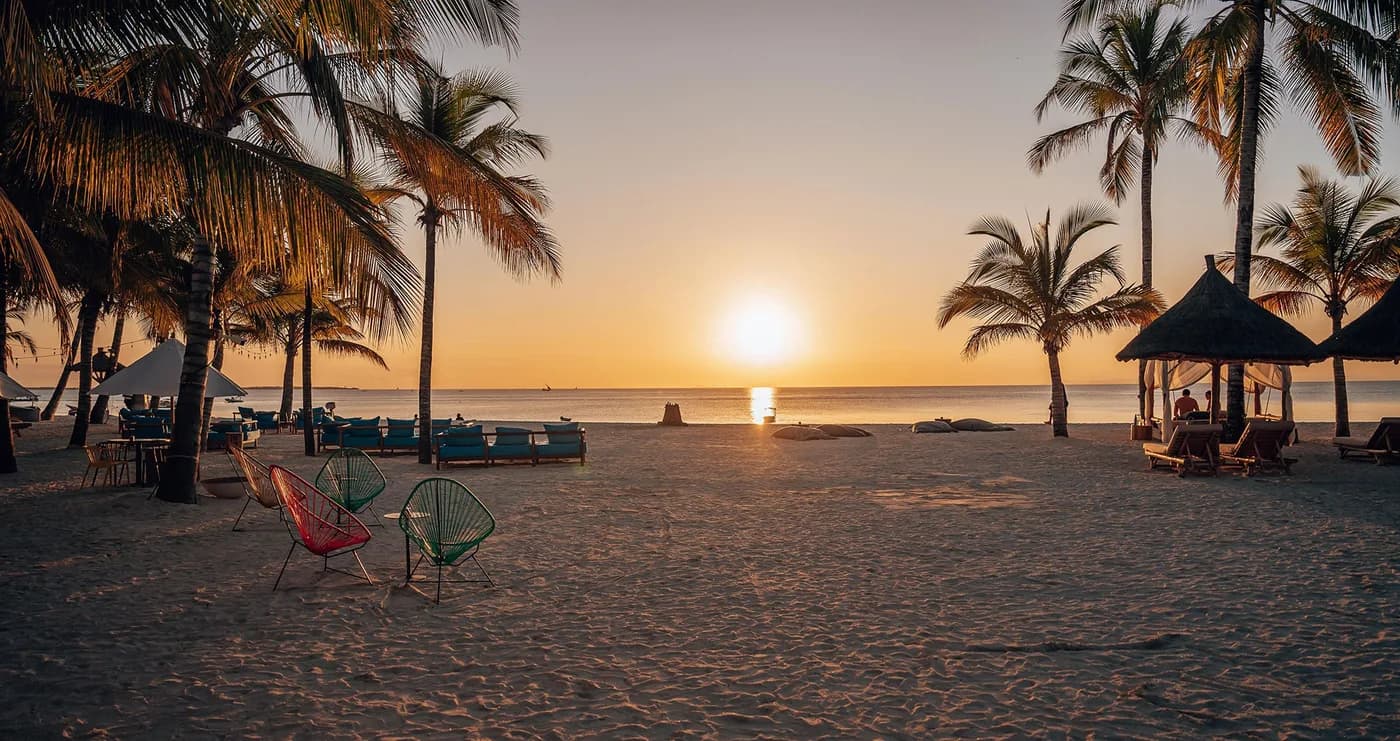 Sunset on Kendwa Beach